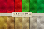 Christmas metallic foil, a Texture Graphic by Paper Farms (Thumbnail 1 of 2)