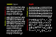 Humania - Handwriting Typeface, a Handwritten Font by HIRO.std (Thumbnail 10 of 11)