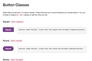 Bliss - Flat Button Pack, a Bootstrap Template by Giovanni Filippi (Thumbnail 2 of 2)