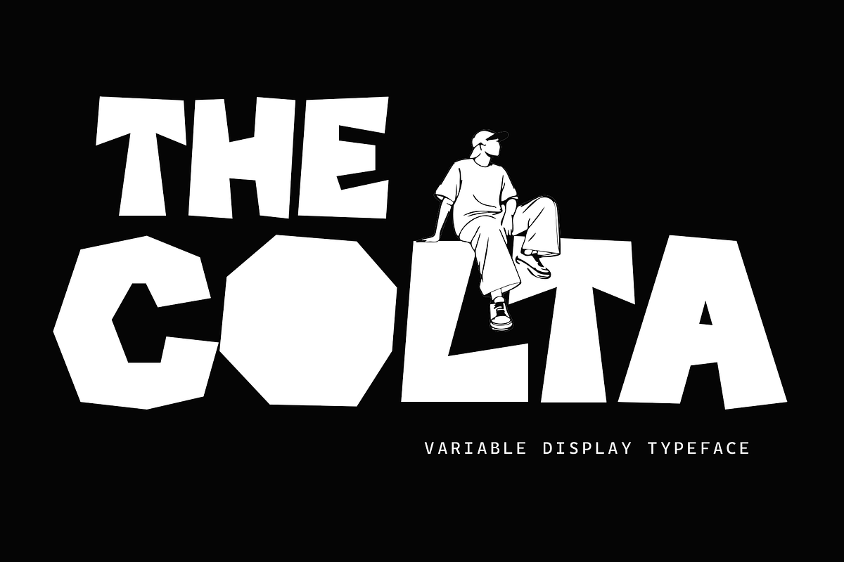 Colta – Variable Display Font, a Sans Serif Font by Hasbi Creative (Photo 1 of 12)