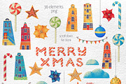 Magical Christmas Street, an Illustration by Daria's Magic World (Thumbnail 5 of 5)