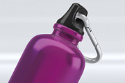 Drinking Bottle Flask Mock-Up, a Product Mockup by DesignRushMarket (Thumbnail 3 of 6)