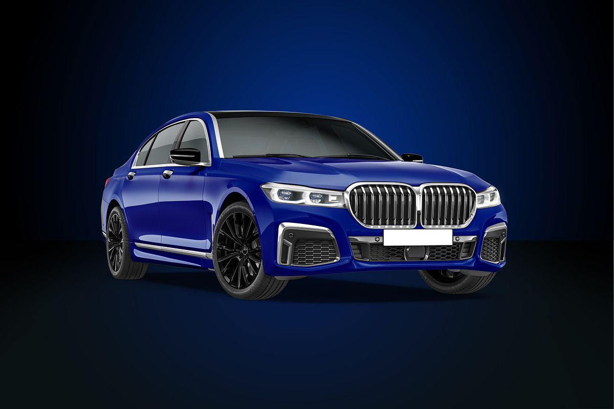 Bmw Luxury sedan MockUp Set, a Product Mockup by PSD Market (Photo 7 of 7)