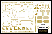 100 x Art Deco Gold Bundle, a Pattern Graphic by Fizzy Images (Thumbnail 4 of 4)