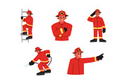 Character Fireman Vol 1 Doodle, a Work Illustration by SLAB! Design (Thumbnail 3 of 3)