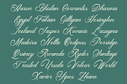 Histogram Script Font, a Script Font by Arendxstudio (Thumbnail 8 of 8)