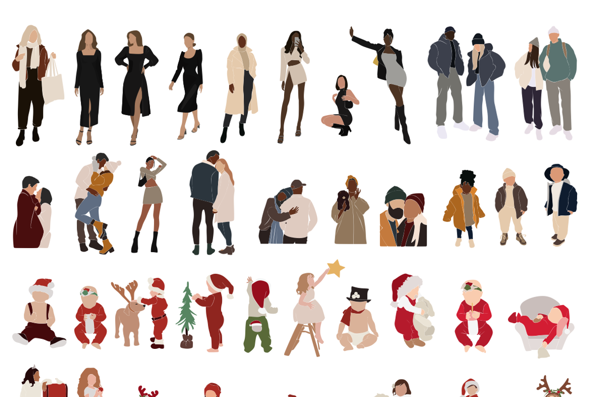 Christmas collection, a Decorative Illustration by Yana_mide (Photo 2 of 10)