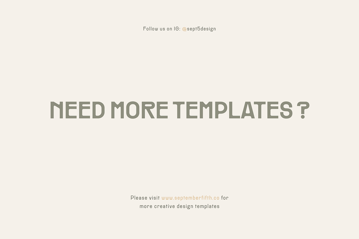 Small Business Social Media CANVA+PS, a Social Media Template by September 5th (Photo 24 of 24)
