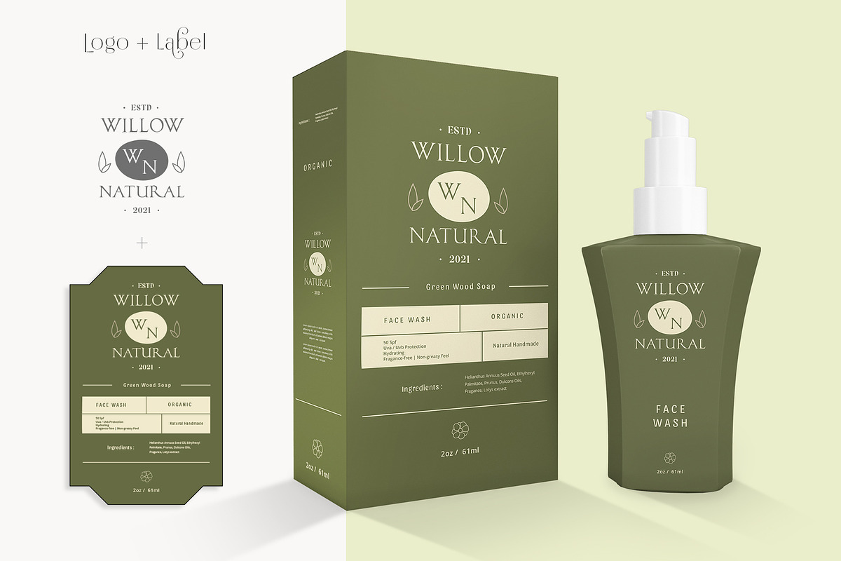 Natura Cosmetics  |  Branding Kit, a Branding & Logo Template by Jiwstudio (Photo 22 of 22)