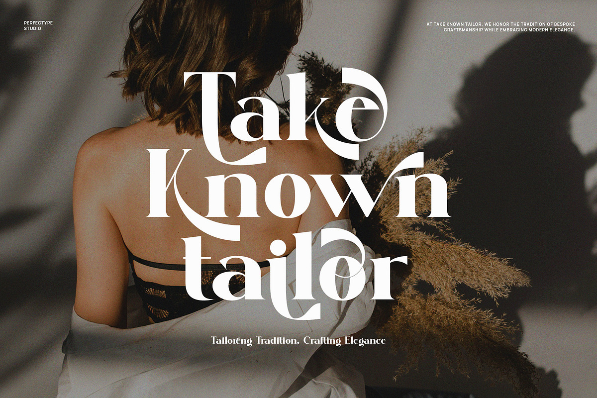 Quite Regise Elegant Serif Font, a Serif Font by Perfectype (Photo 2 of 9)