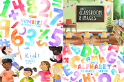 Watercolor School Clipart Bundle, an Education Illustration by DigitalArtsi (Thumbnail 3 of 4)
