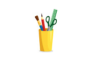 Calculator & Books Clipart Set, an Object Graphic by yasushie (Thumbnail 10 of 13)