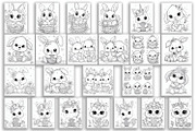 Cute animals |Easter Coloring, an Animal Illustration by ElenazlataArt (Thumbnail 2 of 5)