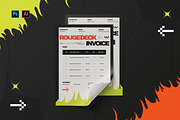 Rouge Deck - Invoice Template, a Print Template by StreaksideStd (Thumbnail 1 of 3)