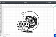 Full Time Dad Part Time Hooker SVG, an Object Graphic by BeeCraftR (Thumbnail 3 of 5)