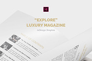 Explore Luxury Magazine, a Magazine Template by emagweb (Thumbnail 1 of 2)
