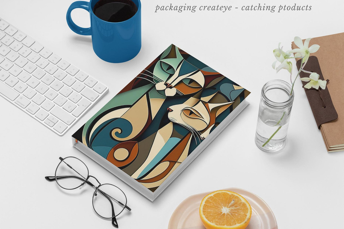 Cats wall art | Cats art print | set, a Decorative Illustration by TaKong Magics (Photo 4 of 5)