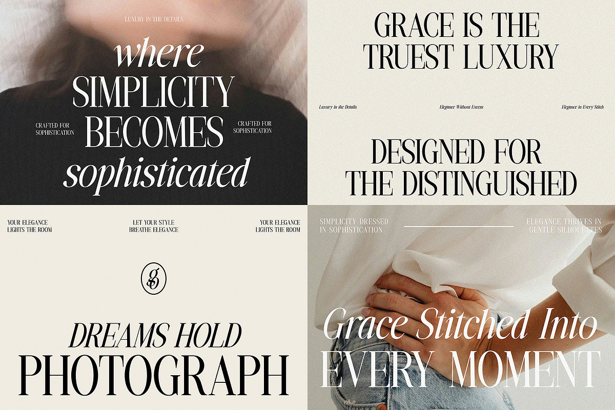 Modern Serif & Script Font Bundle, a Serif Font by Typoraith Co (Photo 3 of 13)