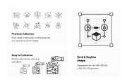 Linear NFT Icons, an Outline Icon by Prosymbols (Thumbnail 3 of 7)