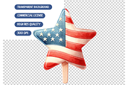 4th Of July Clipart Bundle, a Seasonal Illustration by TatiMockup (Thumbnail 6 of 6)