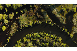 Fast take off Flat View Aerial View, a Graphic by Our Amazing World