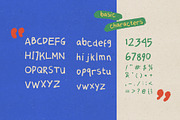 Pokey Little Monsters Handwritten, a Handwritten Font by Perplexitics (Thumbnail 9 of 10)