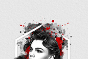 Watercolor Canvas Frame Art Effect, an Action Add-On by MRI STUDIO (Thumbnail 14 of 34)