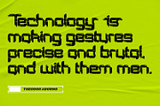 Techpulse, a Symbol Font by Ditatype (Thumbnail 19 of 22)