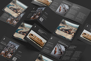 Square Trifold Brochure Mockups, a Print Template by Mockups by Carlos Viloria (Thumbnail 16 of 23)