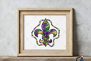 Brushstroke Fleur De Lis Png, an Illustration by Creative Art (Thumbnail 2 of 6)