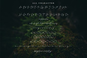 Demonstran | Inky Script, a Script Font by Crump Hand (Thumbnail 5 of 6)