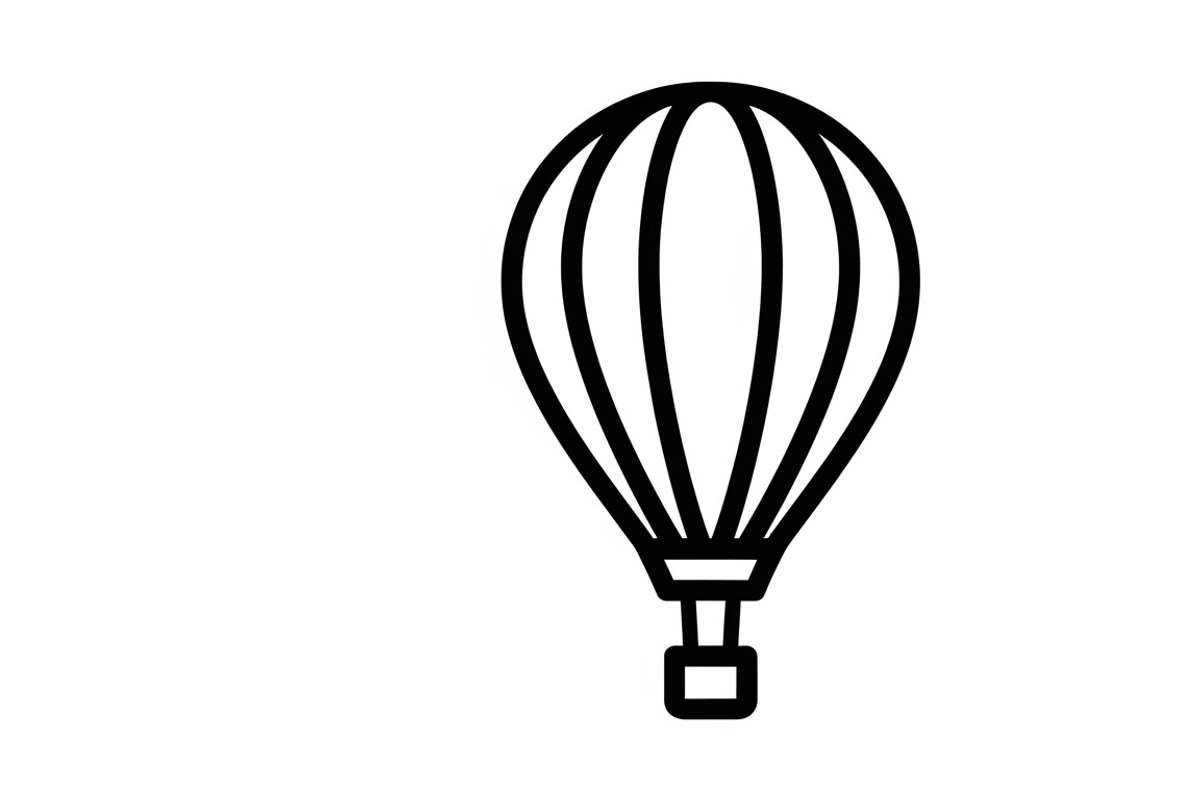hot air balloon silhouettes, an Illustration by Amazin_art (Photo 30 of 31)