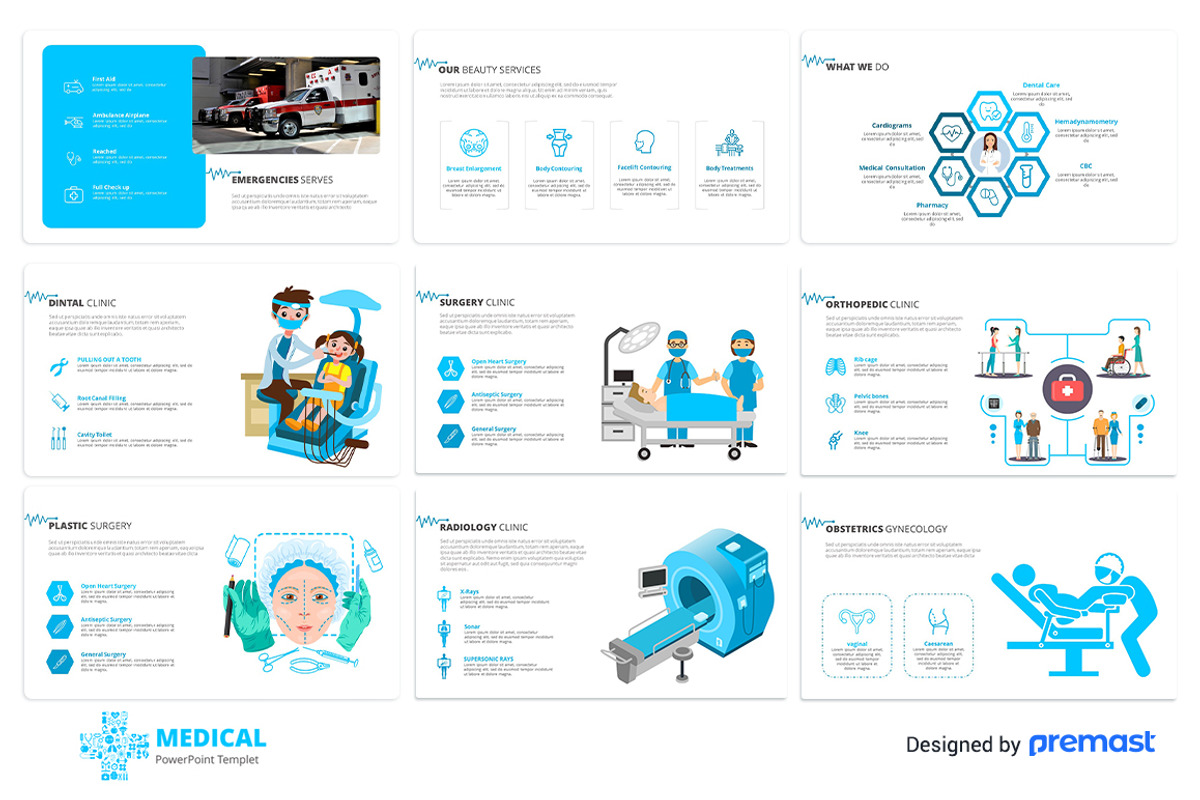 Medical Presentation template, a Presentation Template by Premast (Photo 11 of 19)