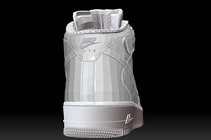 NIKE AIR FORCE HIGH Low-poly