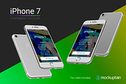 Iphone 7 Mockup Flying White, an iPhone Mockup by mockuptain (Thumbnail 6 of 7)