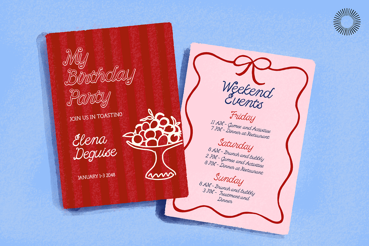 Aubrella - Whimsical Handwriting, a Script Font by Setara Langit CreativeStd (Photo 2 of 9)