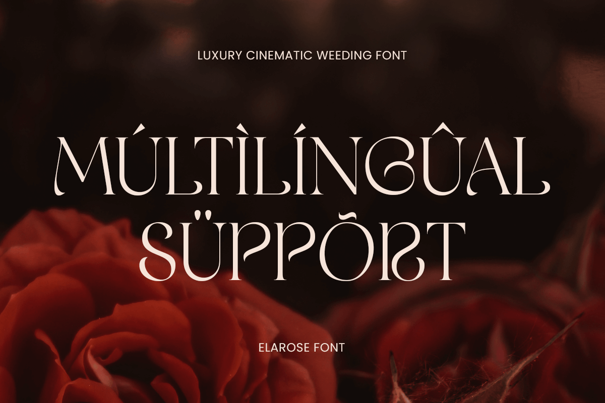 Elarose- Luxury Cinematic Serif Font, a Serif Font by Sensatype (Photo 13 of 13)