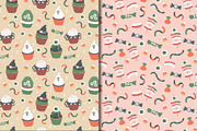Cute Halloween Sweets Pattern, a Pattern Graphic by CreativeChristiana (Thumbnail 9 of 9)