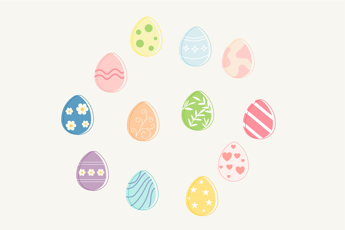 Cute Easter Graphic Illustration, an Illustration by Adora ARTS (Photo 4 of 17)