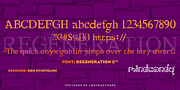 RegenerationX™, a Serif Font by MINDCANDY (Thumbnail 1 of 2)