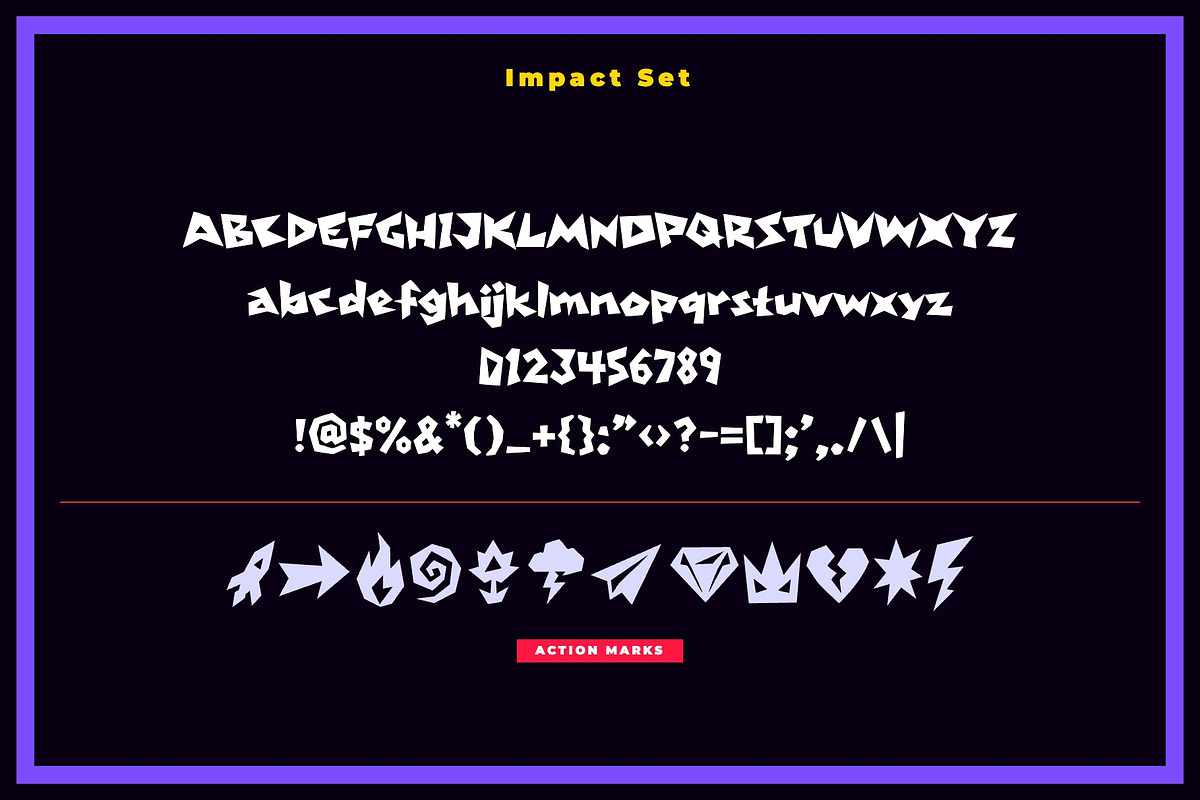 Shockmark Font, a Handwritten Font by Graphic Spirit (Photo 2 of 8)