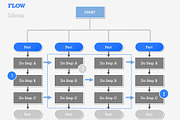 Flow Charts 1 PowerPoint Template, a Presentation Template by Yes Presentations (Thumbnail 62 of 73)