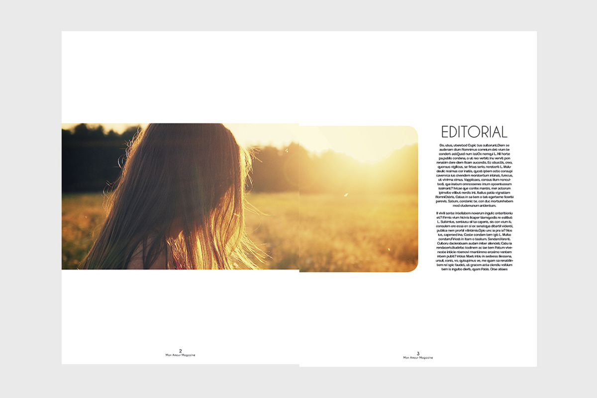 Mon Amour Magazine, a Magazine Template by N A N D U Z D E S I G N (Photo 2 of 15)