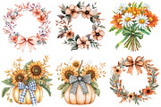 Magical Autumn Boho Pumpkin, an Illustration by CitraGraphics (Thumbnail 2 of 5)