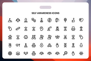 Self Awareness Icons, an Icon by Wencory