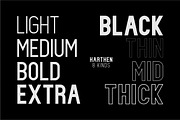 Harthen sans serif powerful family, a Sans Serif Font by suhadidesign (Thumbnail 2 of 11)