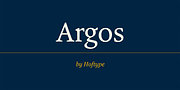 Argos, a Serif Font by Hoftype (Thumbnail 1 of 6)