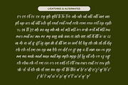 Ungkar Scripta Modern Brush Font, a Script Font by stylishtype.co (Thumbnail 19 of 20)
