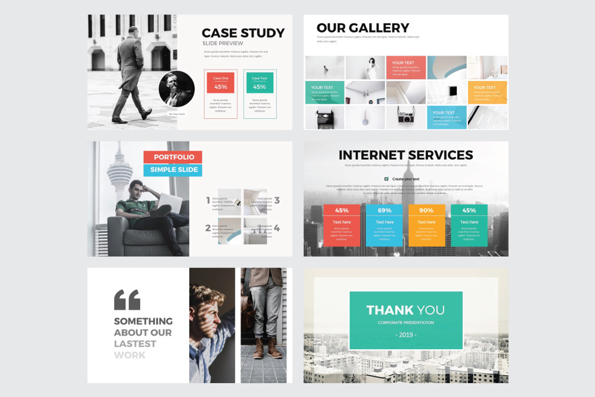 CORPORATE - Keynote Template, a Presentation Template by Shafura