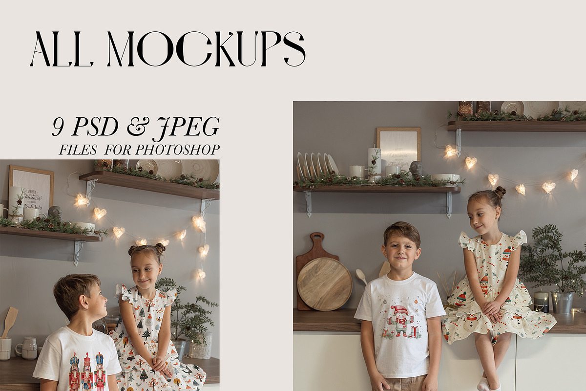 Kids Clothes Mockup Bundle, a Shirt Mockup by Neutral Mockups (Photo 3 of 6)